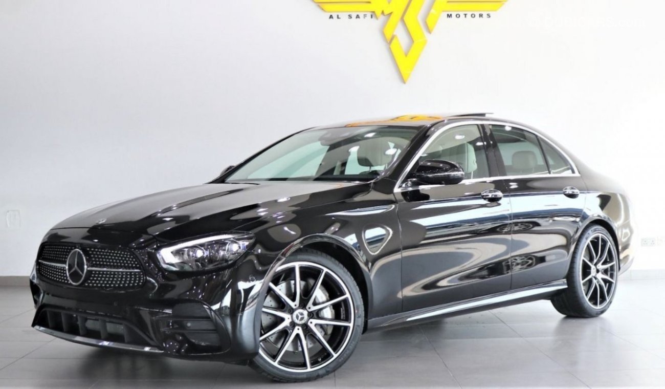 مرسيدس بنز E 450 4MATIC - 2021 -  FULLY LOADED - UNDER WARRANTY - IMMACULATE CONDITION