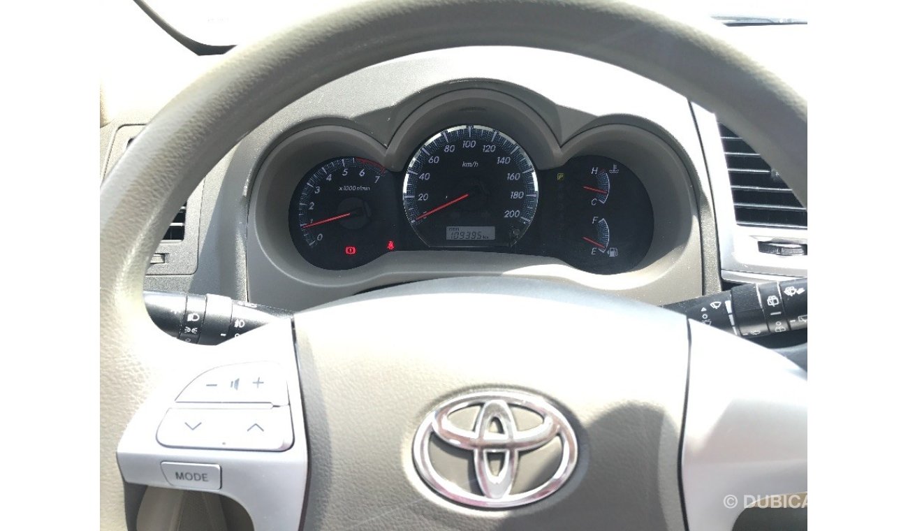 Toyota Fortuner 2013 2.7