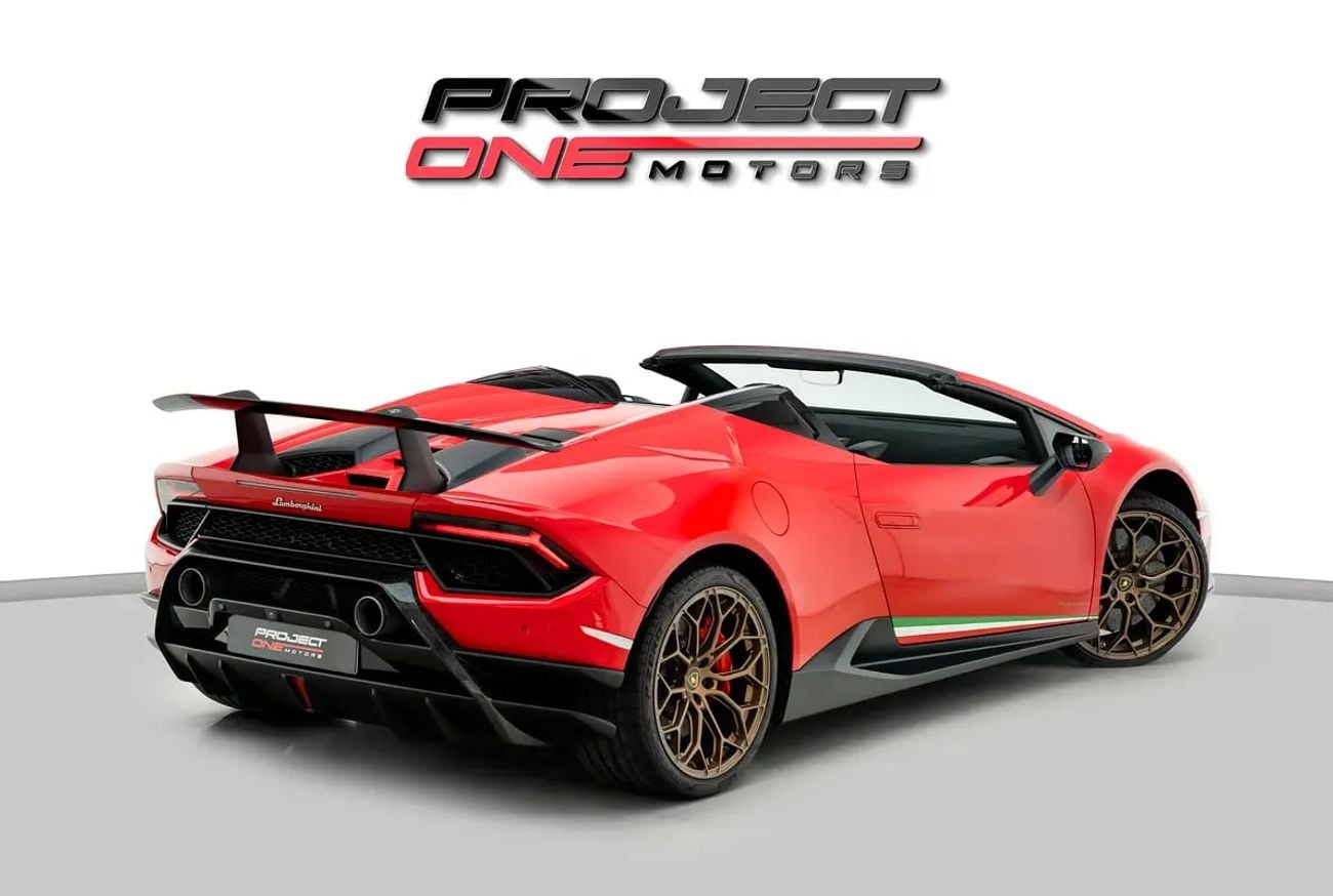 Lamborghini Huracan PERFORMANTE SPYDER WITH WARRANTY AND SERVICE CONTRACT
