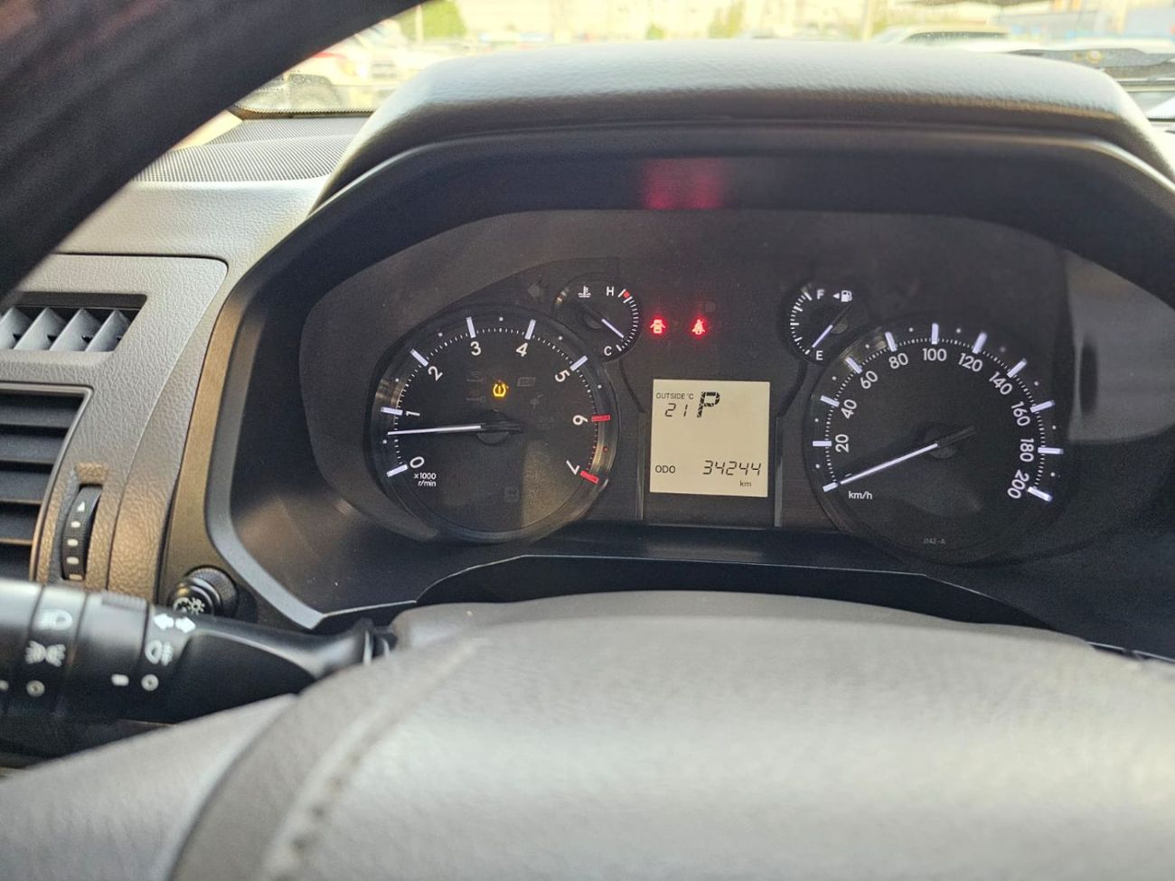 Toyota Prado Toyota prado 2019Model 2.7 v4 AWD 4x4 petrol engine Colour Black Transmission Automatic Interior.Beg