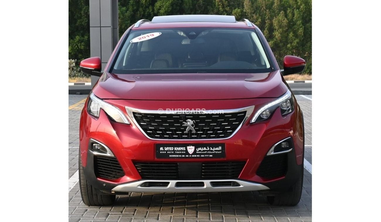 Peugeot 3008 GT Line 2019 GCC EXCELLENT CONDITION WITHOUT ACCIDENT