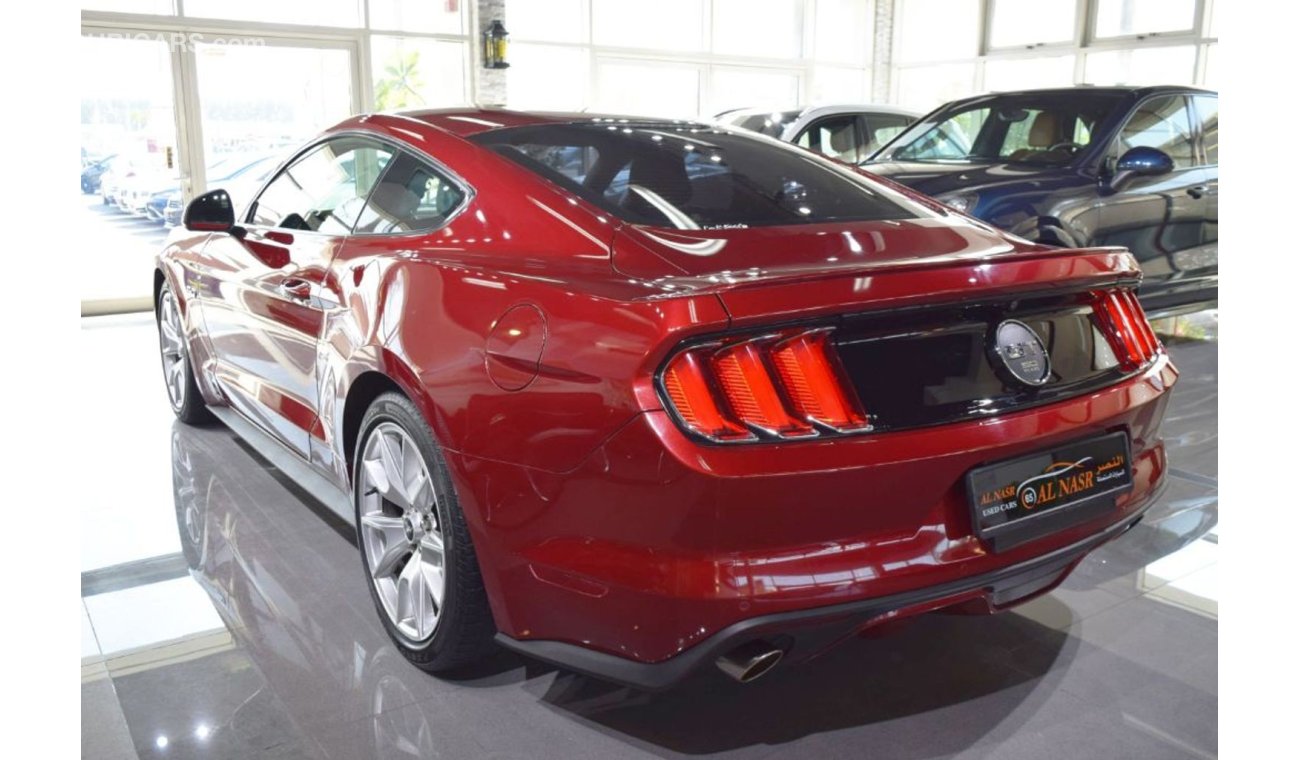 Ford Mustang Mustang GT - 5.0L, Under Warranty - 50Years Edition, GCC Specs - Full Service History, Accident Free