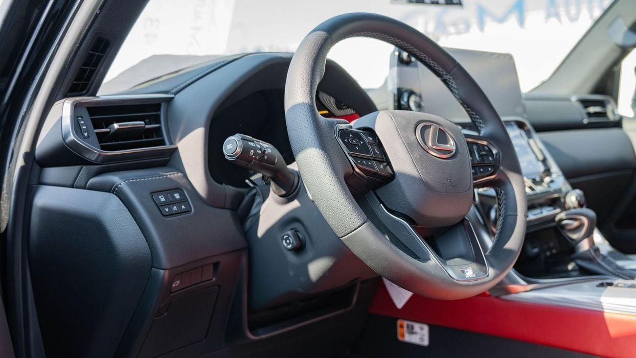 لكزس LX 600 2026 Lexus LX600 F-Sport 3.5L AT Petrol (Black)