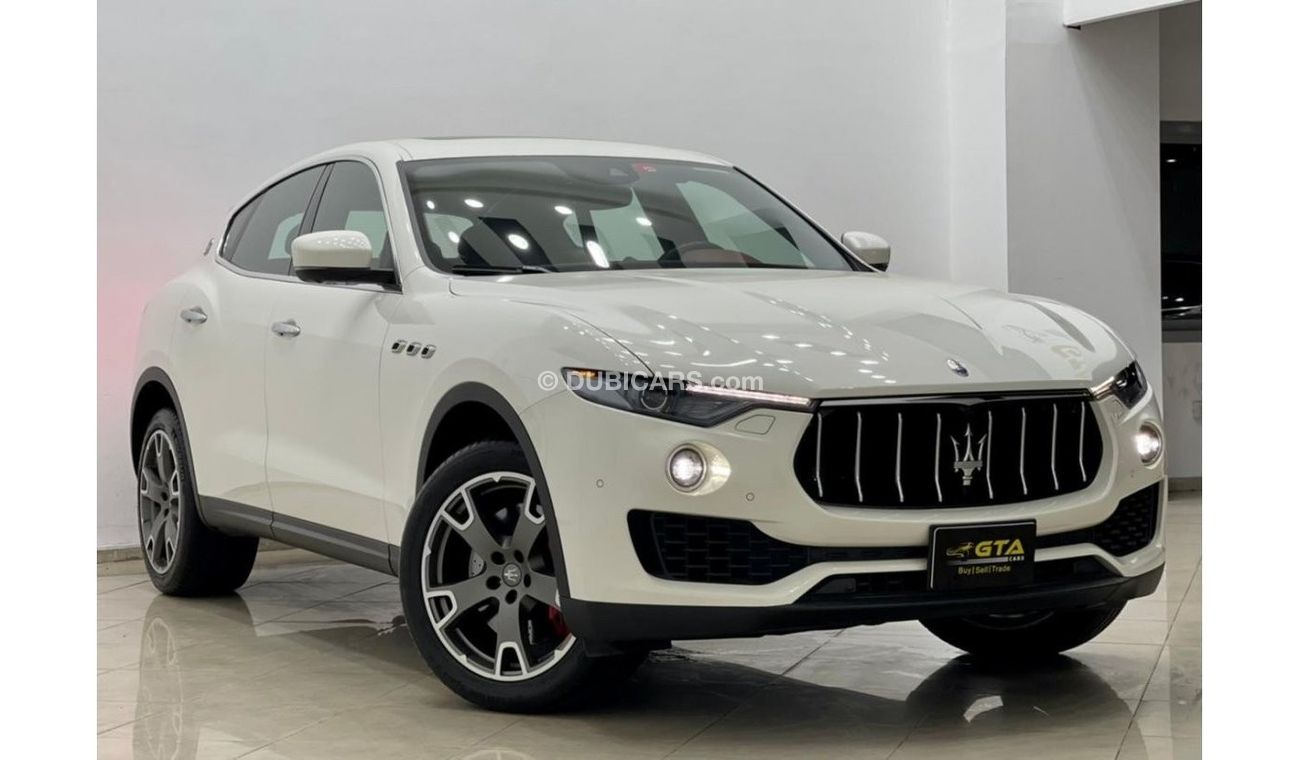 Maserati Levante S S S 2019 Maserati Levante SQ4, Maserati Full Service History, Warranty, Service Contract GCC.