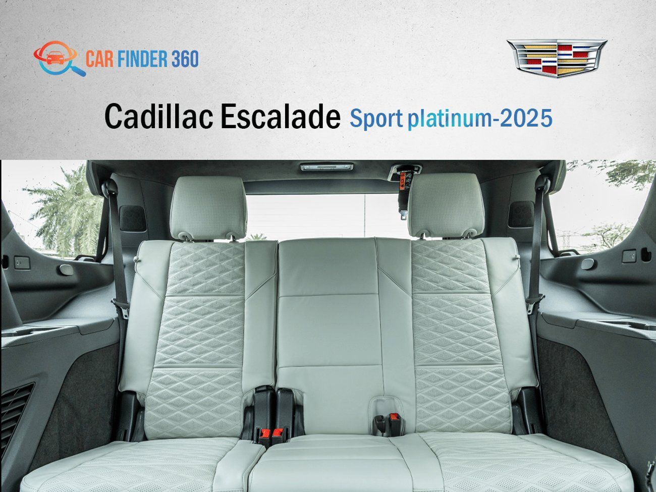 Cadillac Escalade Sport Platinum 6.2L 4WD (Export only)