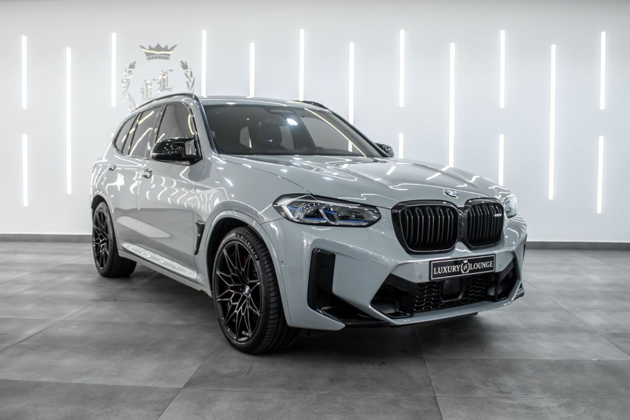 BMW X6M Competition 4.4L BMW X3M COMPETITION 2022 | GCC SPEC | NARDO GREY | RED INTERIOR | WARRANTY  SERVICE
