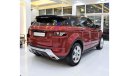 Land Rover Range Rover Evoque Dynamic Plus EXCELLENT DEAL for our Land Rover Range Rover ( 2012 Model! ) in Red Color! GCC Specs
