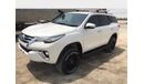 Toyota Fortuner diesel white color 2015 model full option 7 seats automatic 2.8L