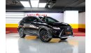 لكزس RX 450 Lexus RX450h F-Sport 2017 GCC under Warranty with Flexible Down-Payment.