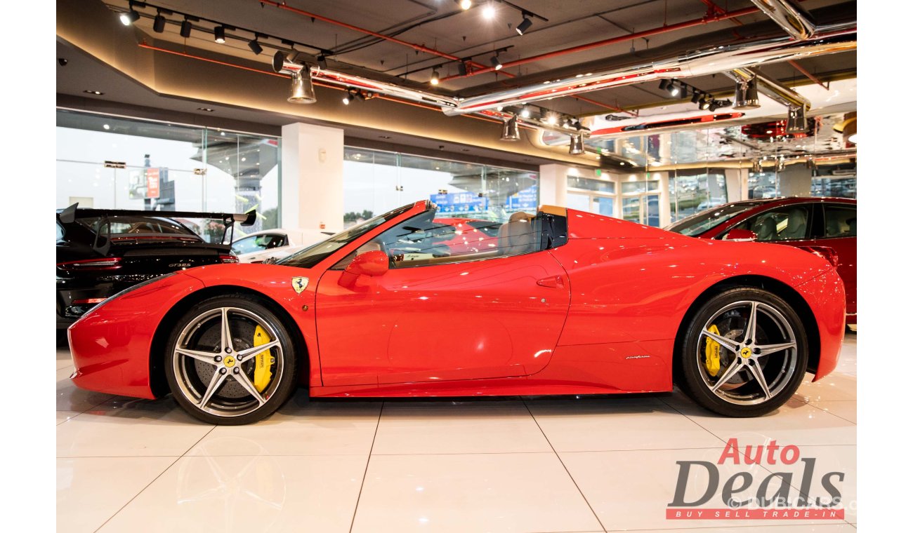Ferrari 458 SPIDER | 2015 | GCC | WARRANTY