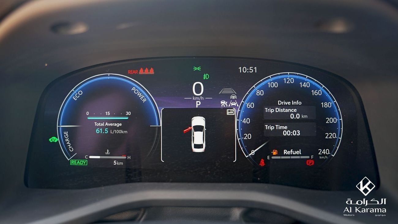 تويوتا كامري Lumiere 2.5L Hybrid - GCC Specs - Radar - Head Up Display - 360 Camera -  Touch Control Rear Seats