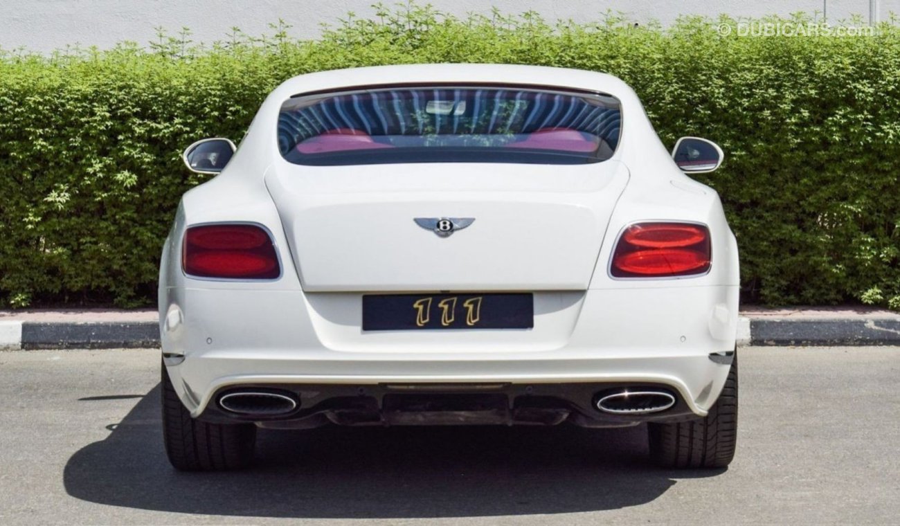 Bentley Continental GT Speed W12 / Warranty / GCC Specifications