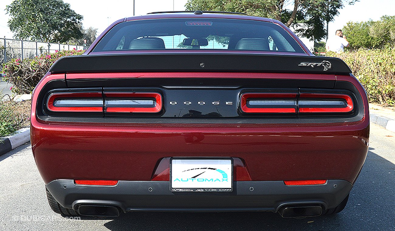 Dodge Challenger Hellcat 2019 WIDEBODY, 6.2L V8 GCC, 0km, 717hp with 3 Years or 100,000km Warranty