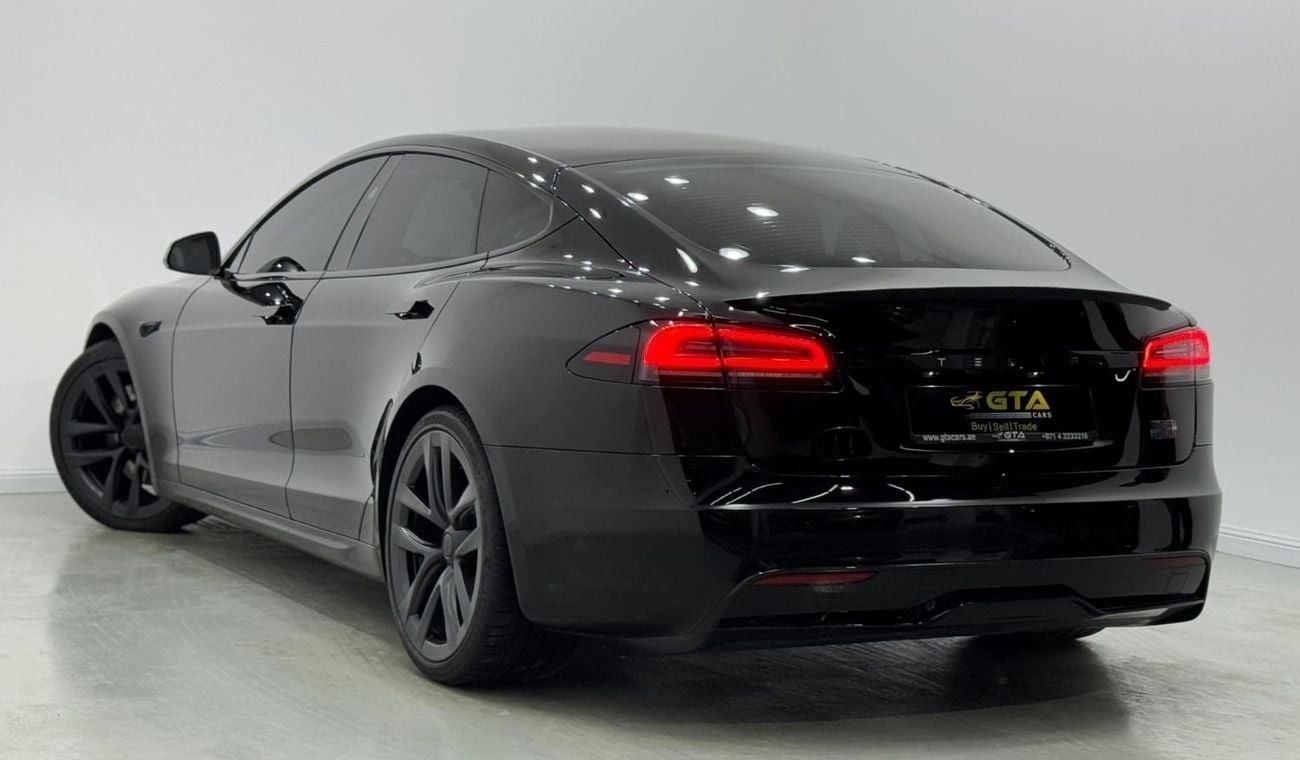 Tesla Model S 2023 Tesla Model S Plaid, Dec 2027 Tesla Warranty, Dec 2031 Battery + Drive Unit Warranty, GCC