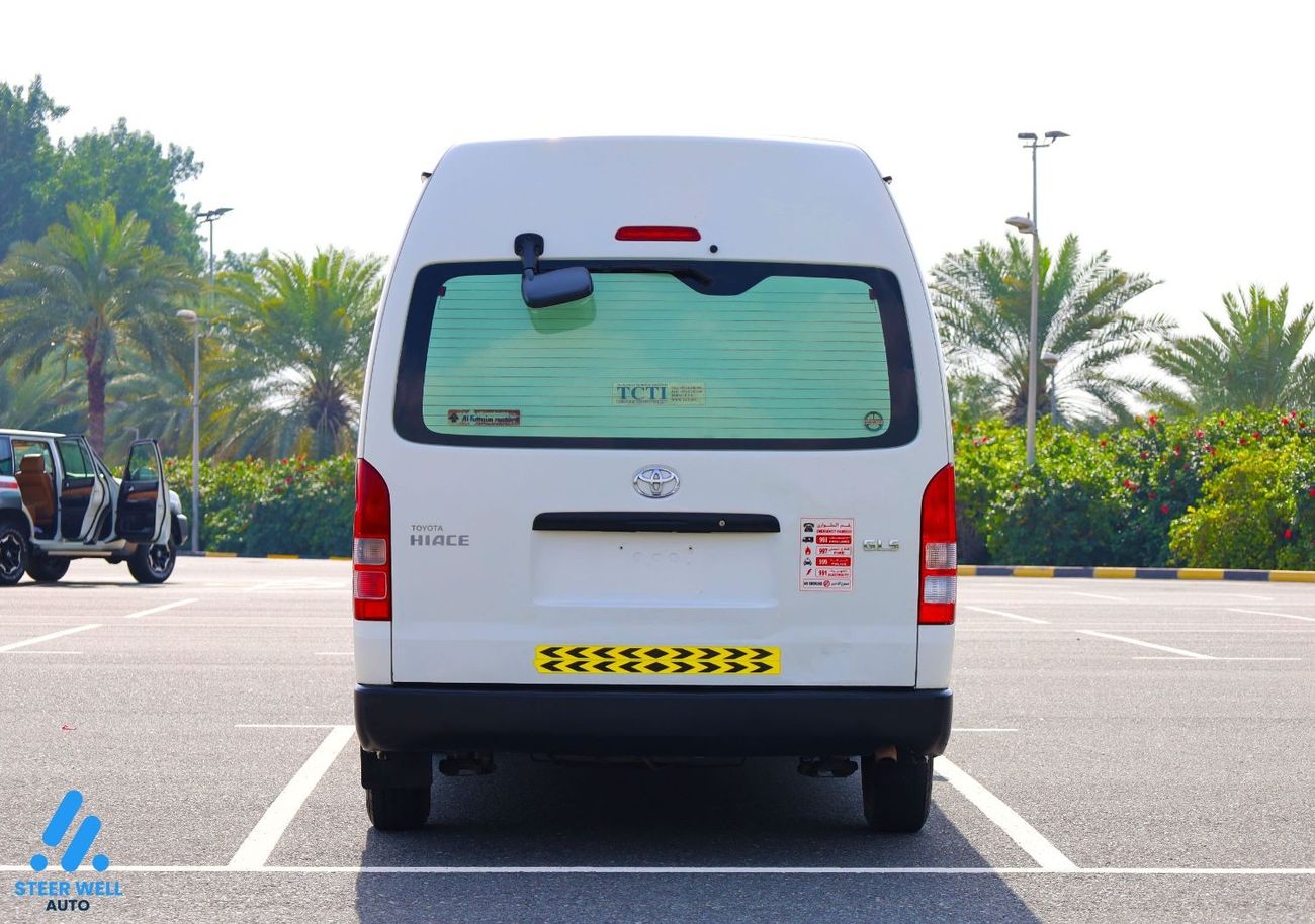 Toyota Hiace GLS - High Roof LWB 2018 Chiller Van 2.7L Petrol M/T RWD - GCC Specs - Ready to Drive - Book Now!