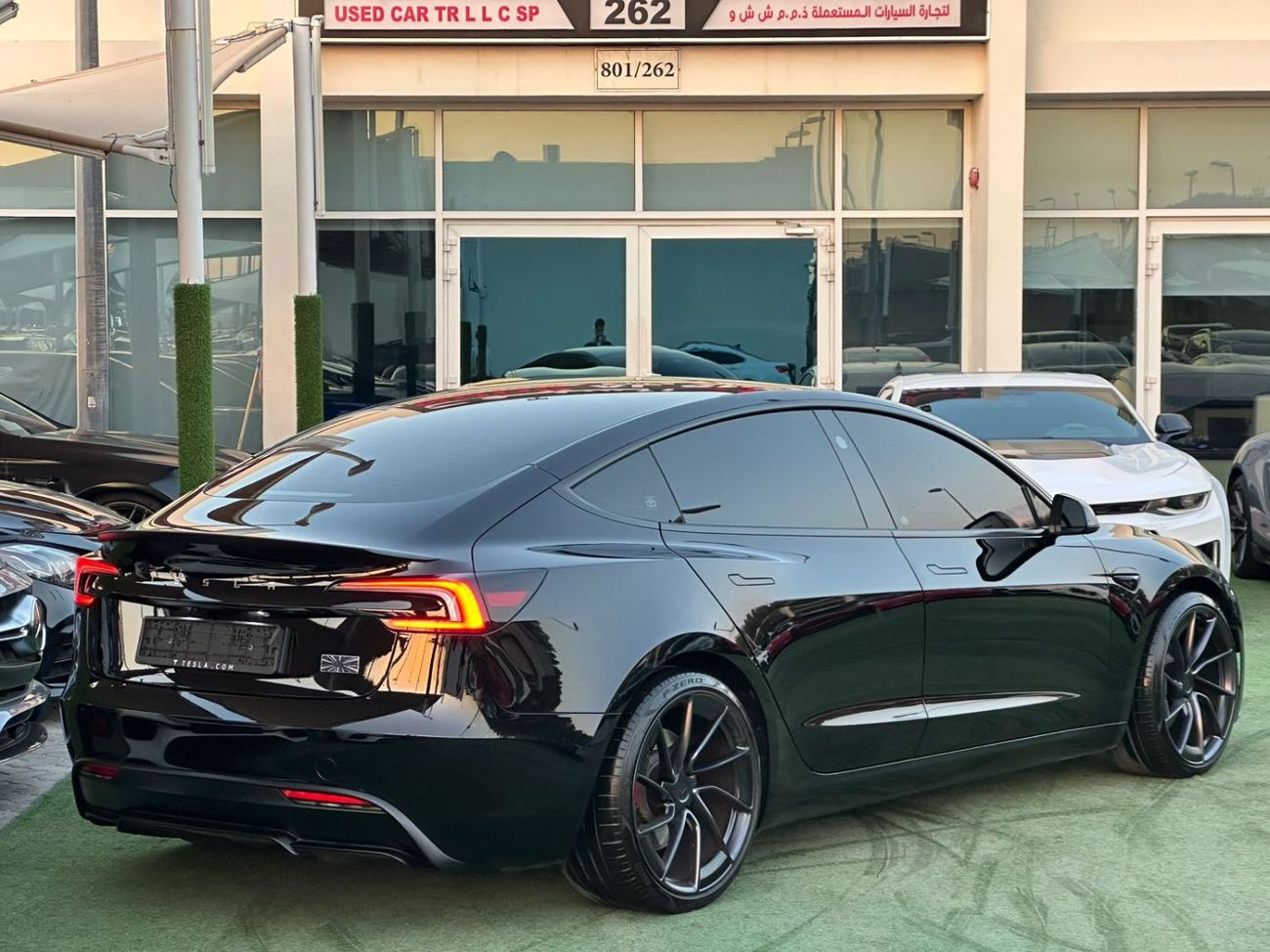 تسلا موديل 3 تيسلا موديل 3 بروفرمنس خليجي صبغ وكاله تشييكات وكاله تحت الضمان