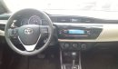 Toyota Corolla Toyota Corolla 1.6 2015 GCC