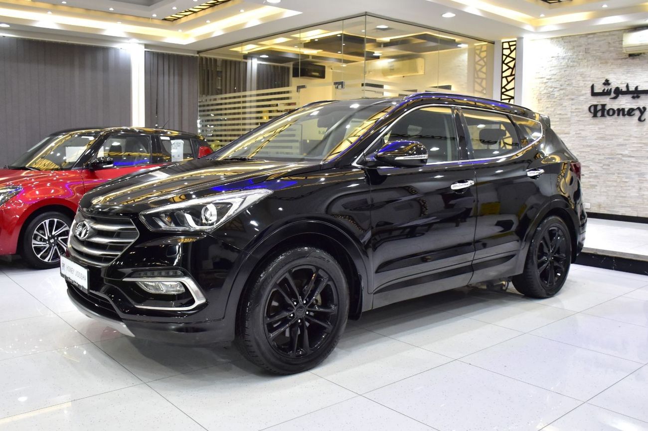 هيونداي سانتا في EXCELLENT DEAL for our Hyundai SantaFe 4WD ( 2016 Model ) in Black Color GCC Specs