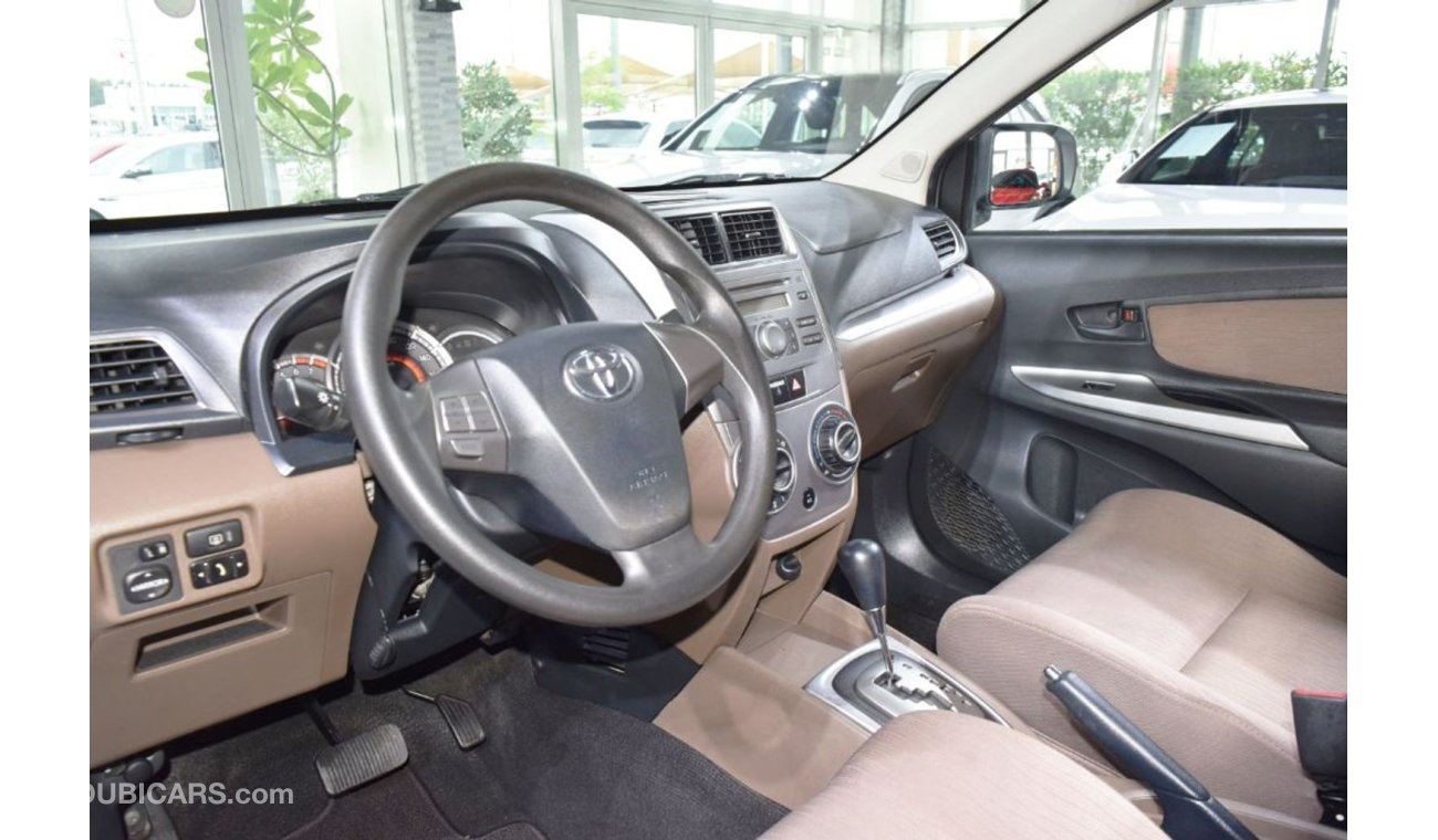 Toyota Avanza SE 1.5L - GCC Specs, Excellent Condition - Single Owner, Accident Free