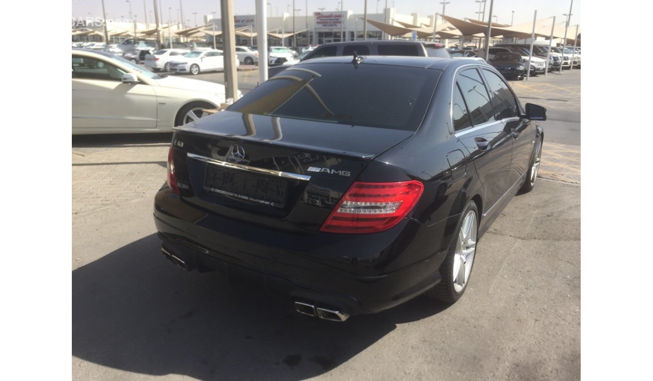 Mercedes-Benz C 300 model 2013 GCC full option  full service full option low mileage