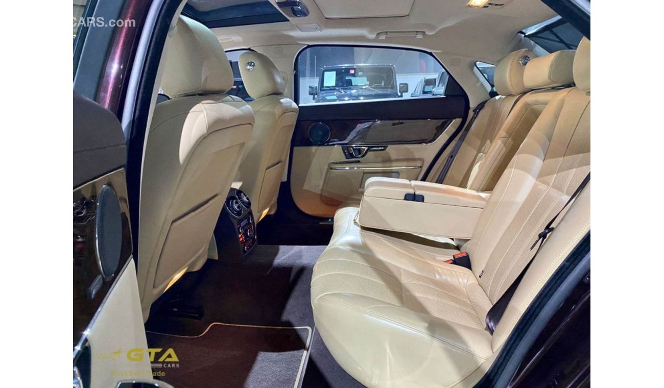 جاغوار XJ 2015 Jaguar XJL Premium, Warranty, Full History, GCC, Low Kms