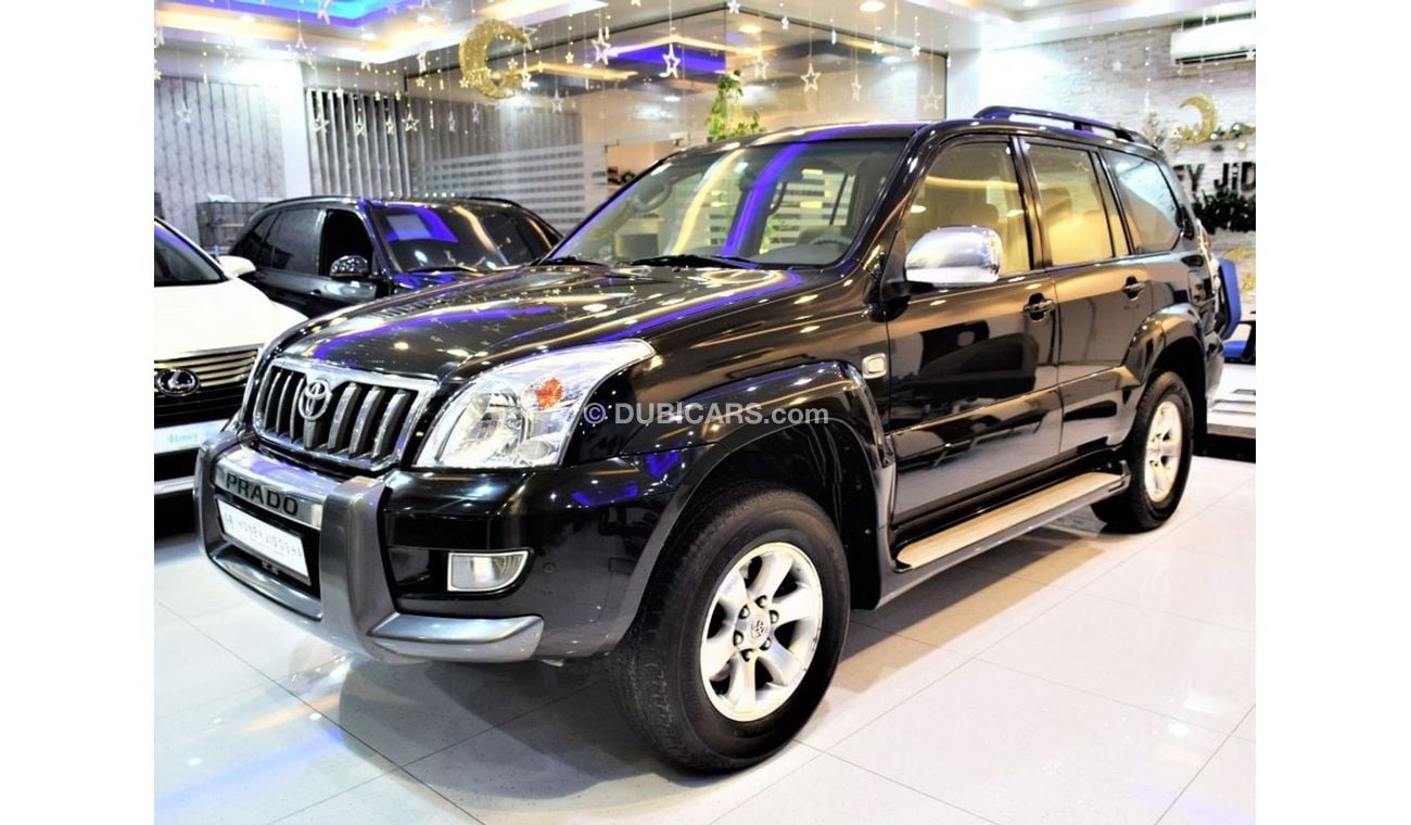 تويوتا برادو ORIGINAL PAINT Toyota Prado VX LIMITED 2009 Model!! in Black Color! GCC Specs