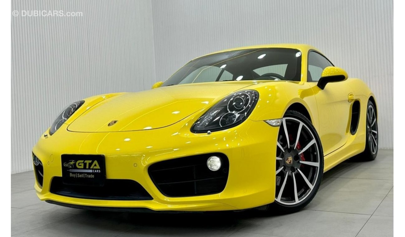 Porsche 718 Cayman 2014 Porsche Cayman S, Full Porsche Service History, Low KMS, GCC Specs