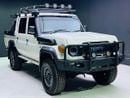 تويوتا لاند كروزر بيك آب diesel 4.5 liter ,right hand drive ,4 doors ,only for export available