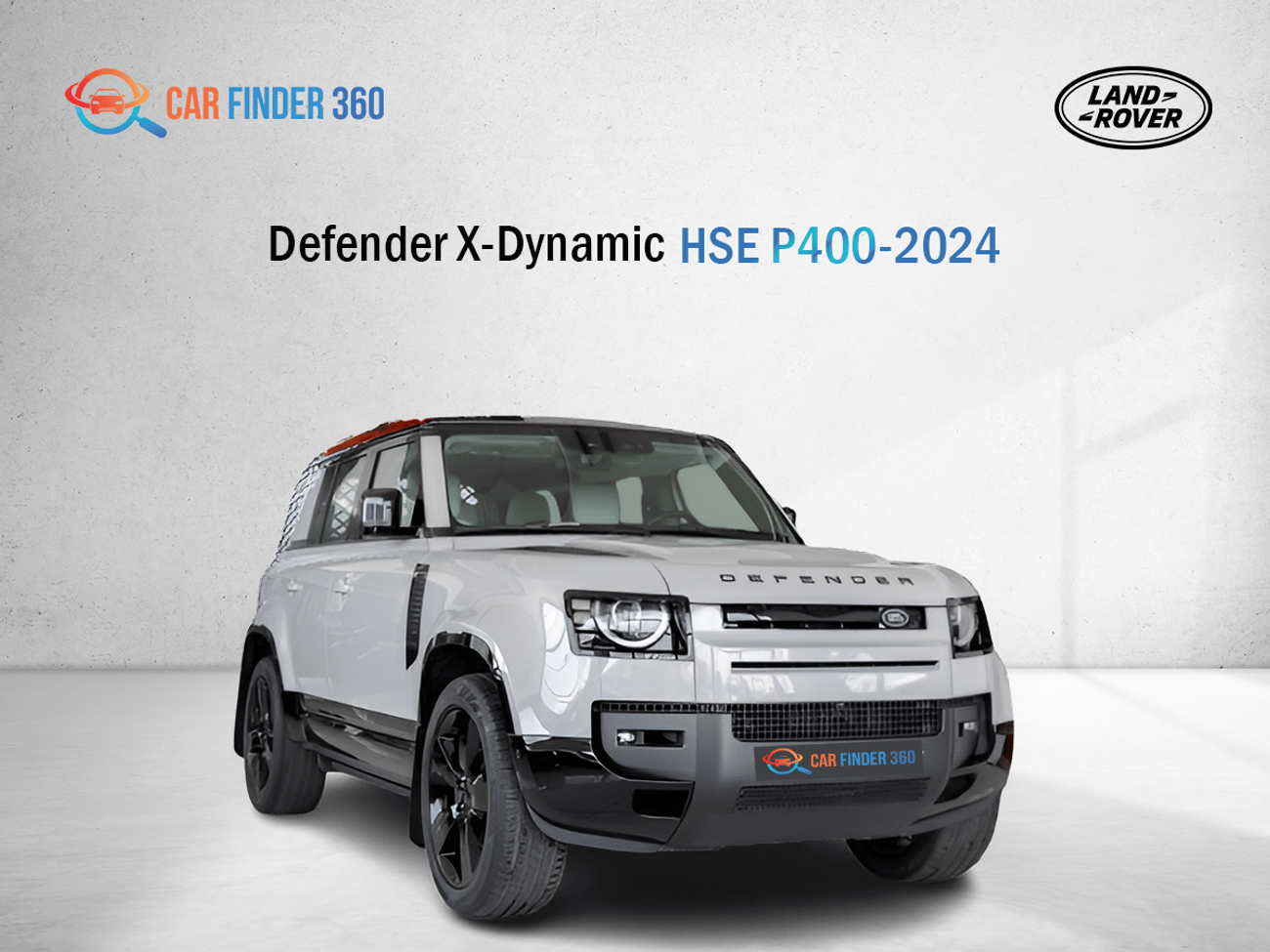 Land Rover Defender Land Rover Defender X-Dynamic HSE P400 - Nardo grey  - White Interior -  2026 - GCC(Export Only)
