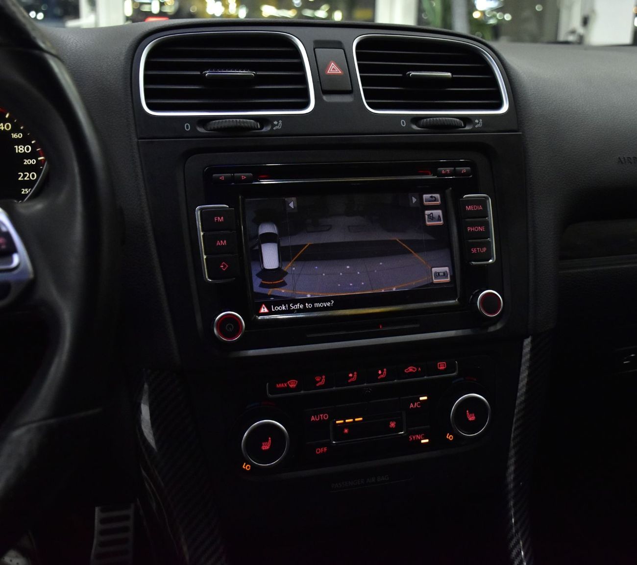 Volkswagen Golf GTI EXCELLENT DEAL for our Volkswagen GTi ( 2013 Model ) in Blue Color GCC Specs