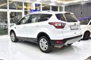 فورد إيسكاب EXCELLENT DEAL for our Ford Escape ( 2017 Model ) in White Color GCC Specs