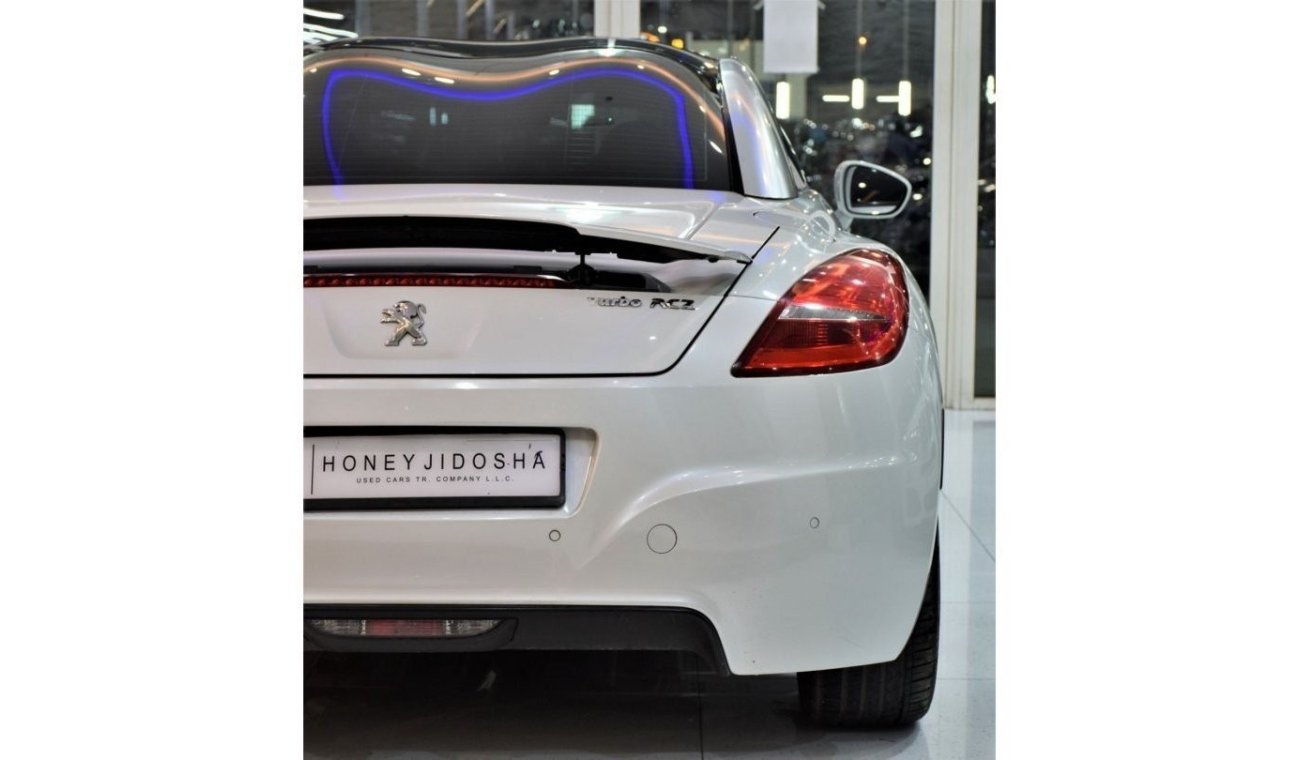 بيجو RCZ EXCELLENT DEAL for our Peugeot RCZ TURBO 2014 Model!! in White Color! GCC Specs