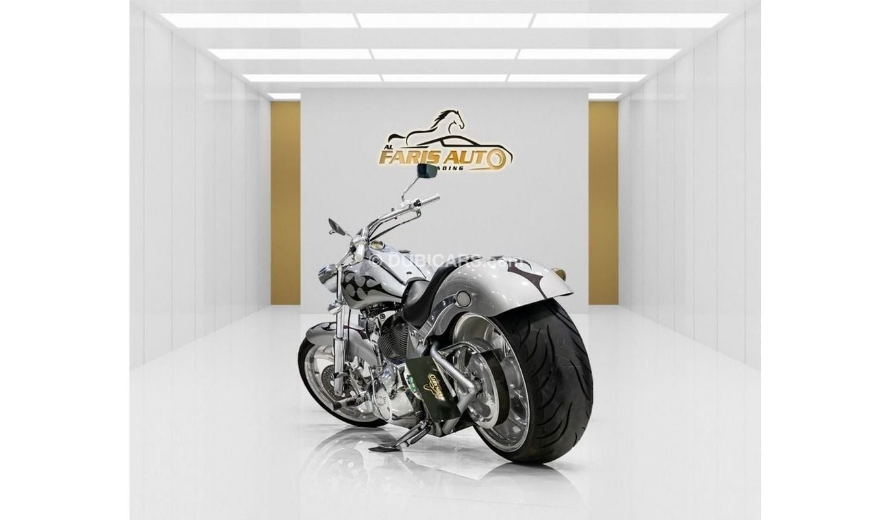 هارلي ديفيدسون بج دوغ HARLEY DAVIDSON BIG DOG CHOPPER + VANCE AND HINES EXHAUST SYSTEM - FLAME EDITION