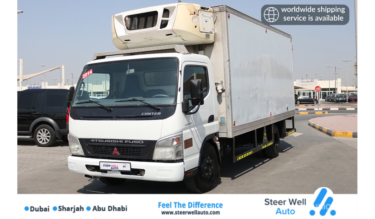 Mitsubishi Canter REFRIGERATED TRUCK WITH INSULATED BOX 2014 WITH GCC SPECS