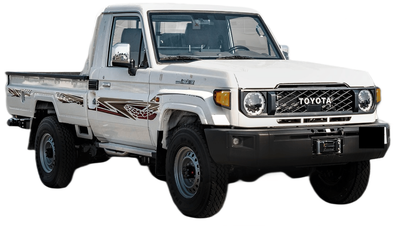 تويوتا لاند كروزر بيك آب ECT0109 - Toyota LC79 SCab - 2.8L Dsl At V4 Mid White  2025
