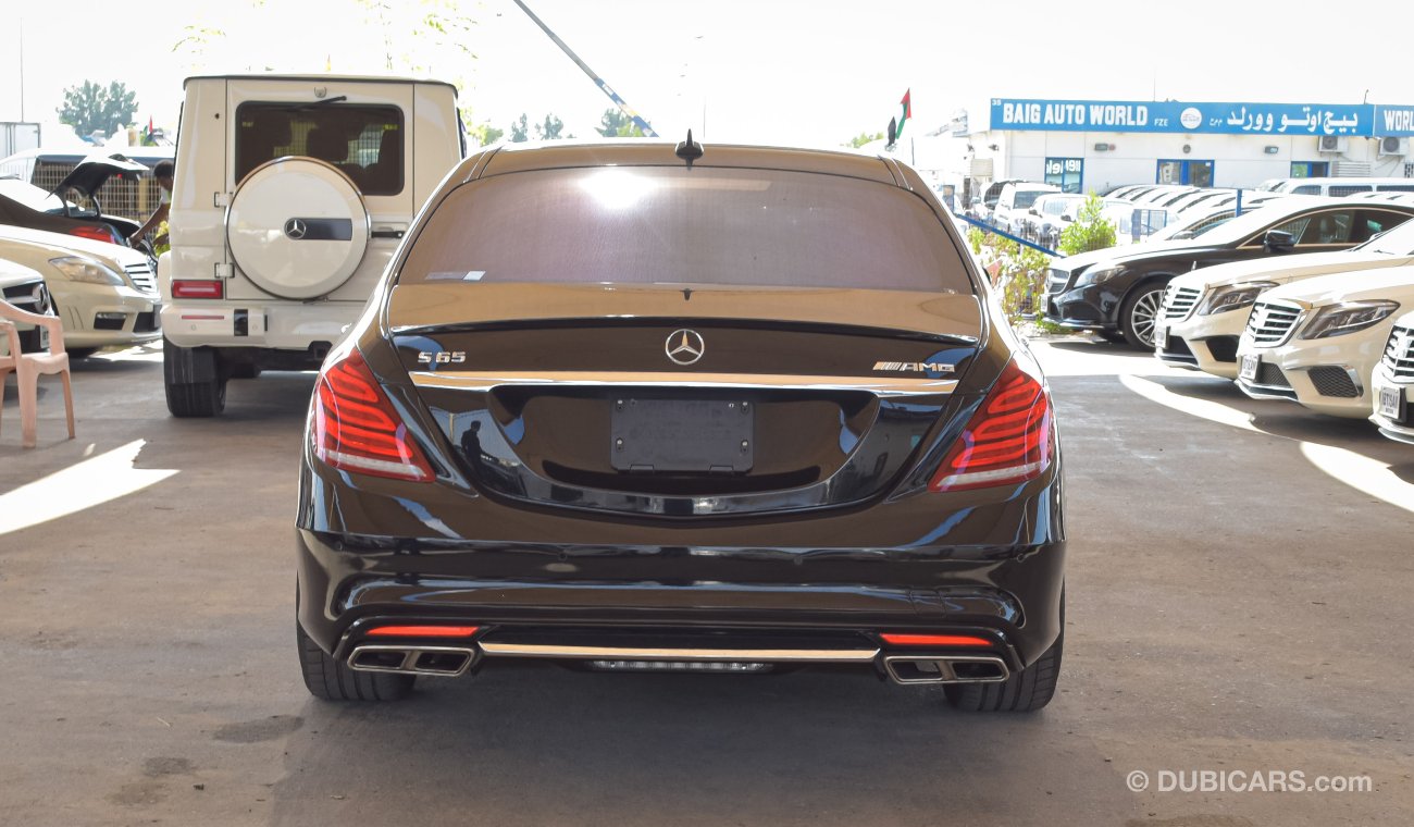 Mercedes-Benz S 550 With S65 2020 body kit