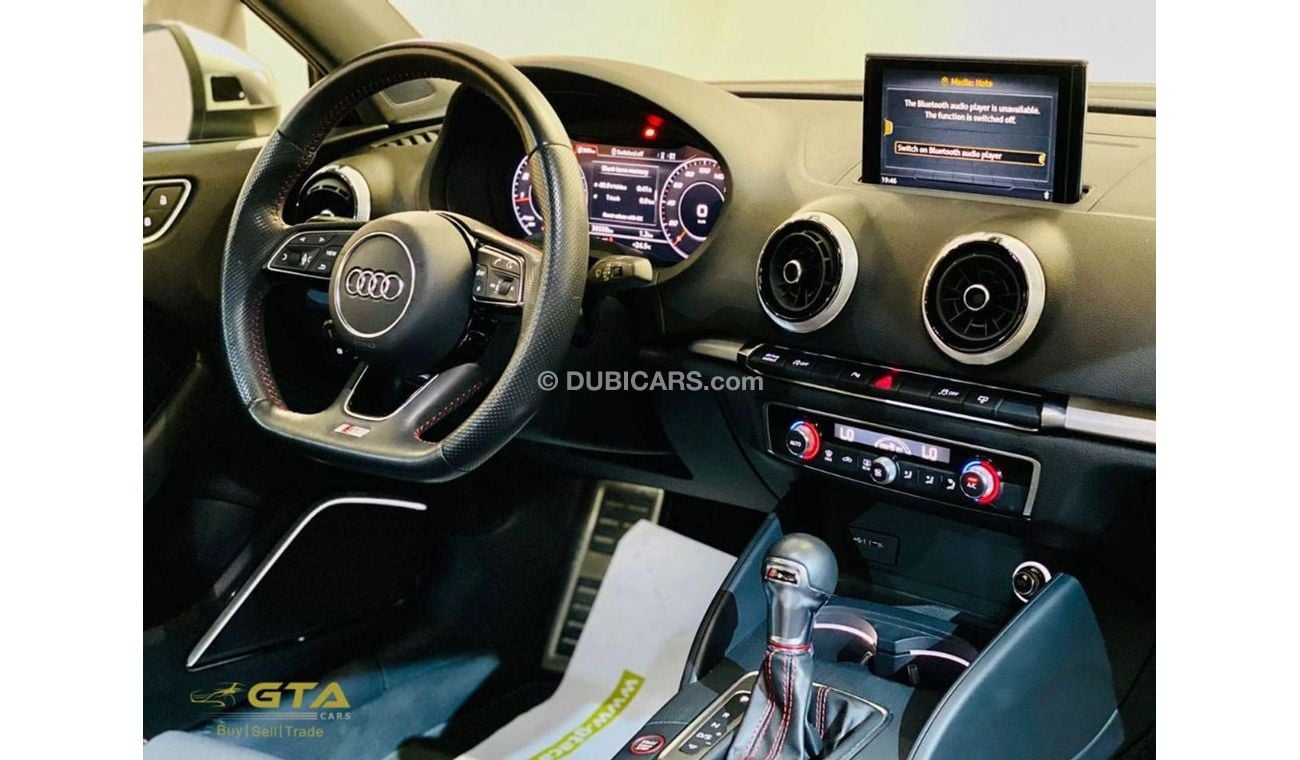Audi S3 2017 Audi S3, Warranty, Full Audi History, GCC, Low Kms