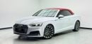 أودي A5 40 TFSI CABRIO DESIGN 2018 Audi A5 40 TFSI S-Line, Full Audi Service History, GCC Specification