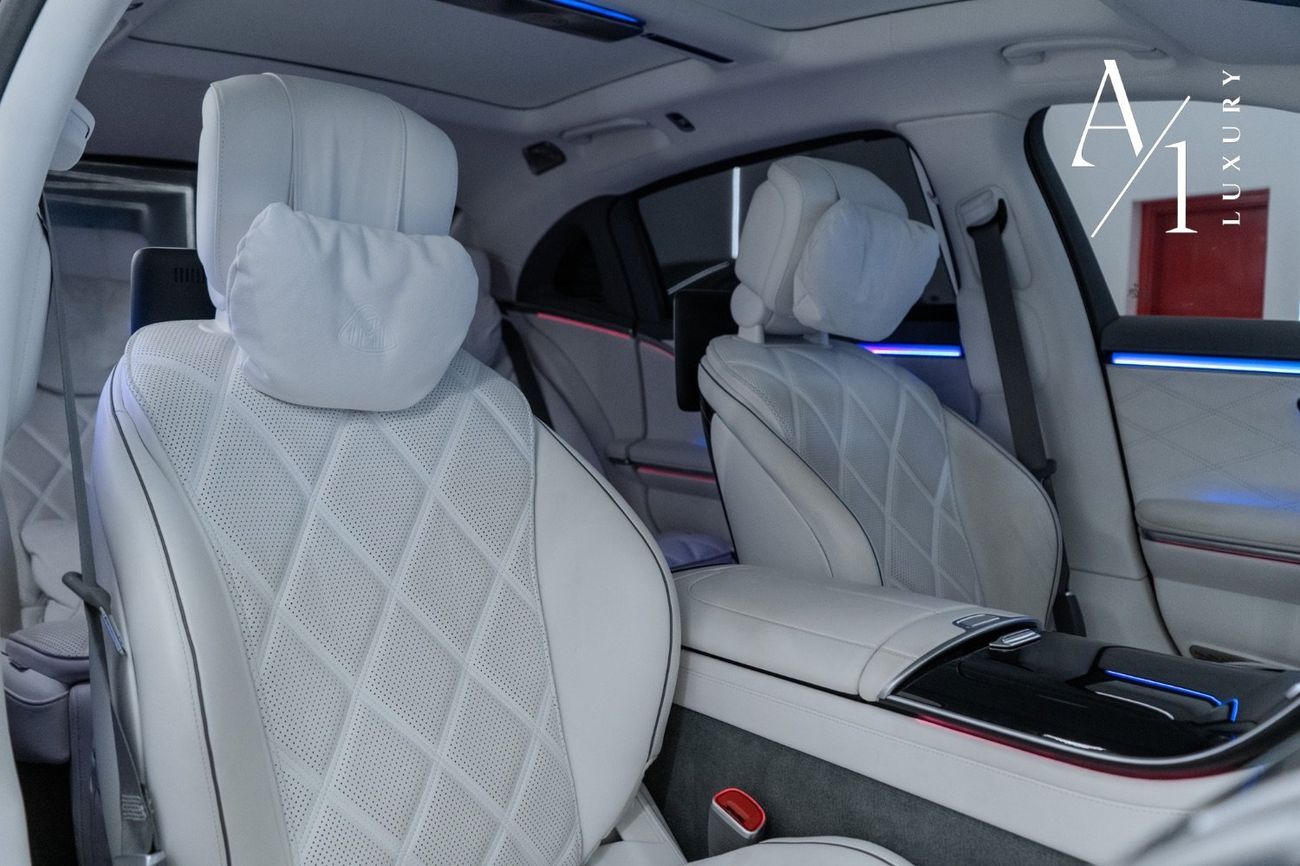 Mercedes Maybach S680 Maybach 2022 Mercedes Maybach S 680 V12, Gargash Warranty and Service Contract 12/26, GCC Spec