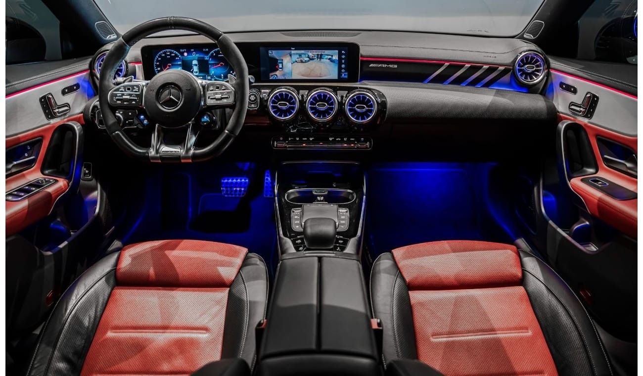 Mercedes-Benz CLA 45 S AMG 2021 Mercedes AMG CLA 45s AMG, 1 Year Comprehensive Warranty, Service History, GCC