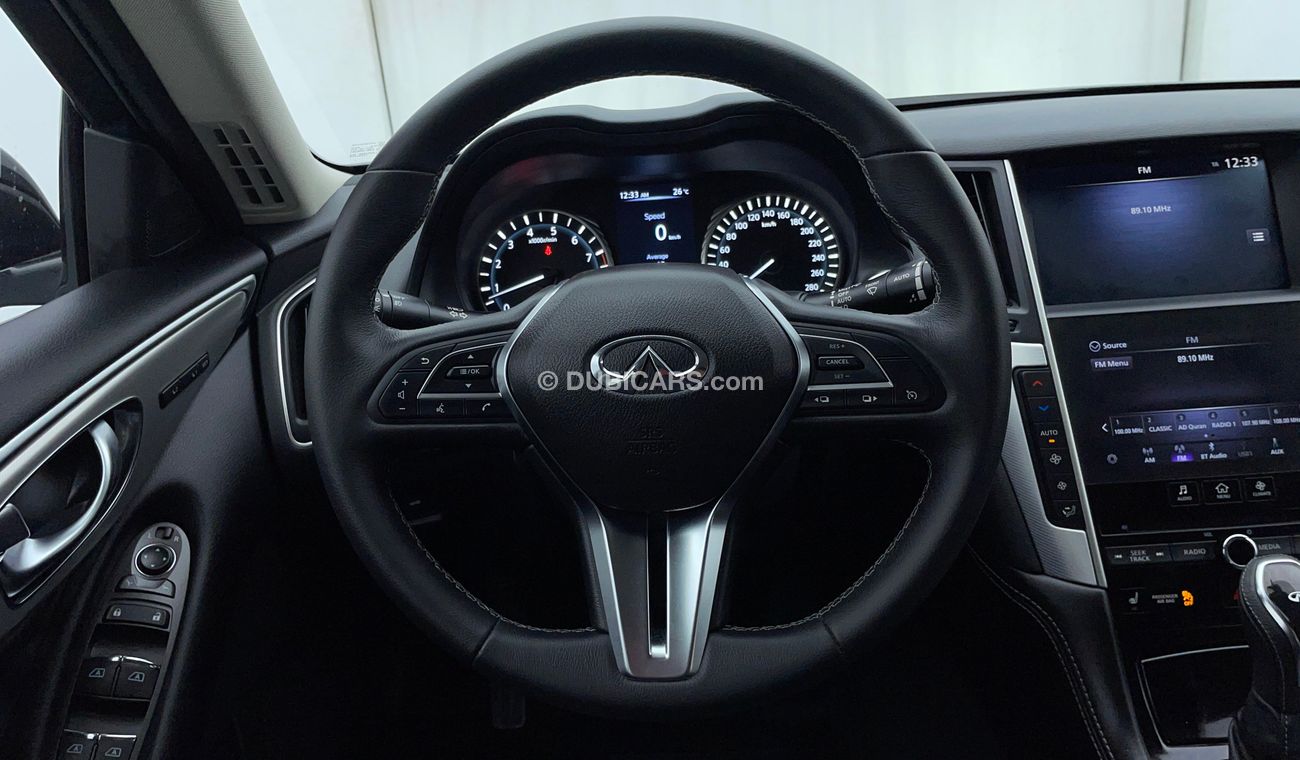 Infiniti Q50 SENSORY + VISIBILITY PACKAGE 3 | Zero Down Payment | Free Home Test Drive