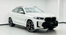 بي أم دبليو X6 2024 BMW X6 xDrive40i M-Sport PRO, 2029 BMW Warranty + Service Pack, Full BMW Service History, GCC
