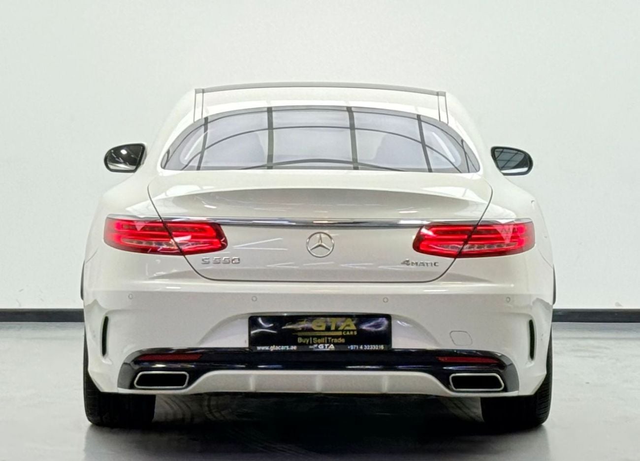 Mercedes Benz S 550 Coupe  2015 Mercedes Benz S550 4MATIC Coupe, Service History, Designo Package, Excellent Condition, Jap