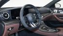 Mercedes-Benz E 63 S AMG 4Matic - AED 8,204 P/M - 2 Years Warranty