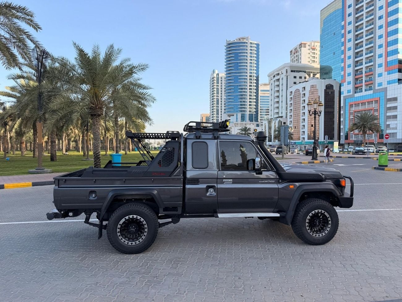 Toyota Land Cruiser 79 Series Smart Cabin with facelift shape