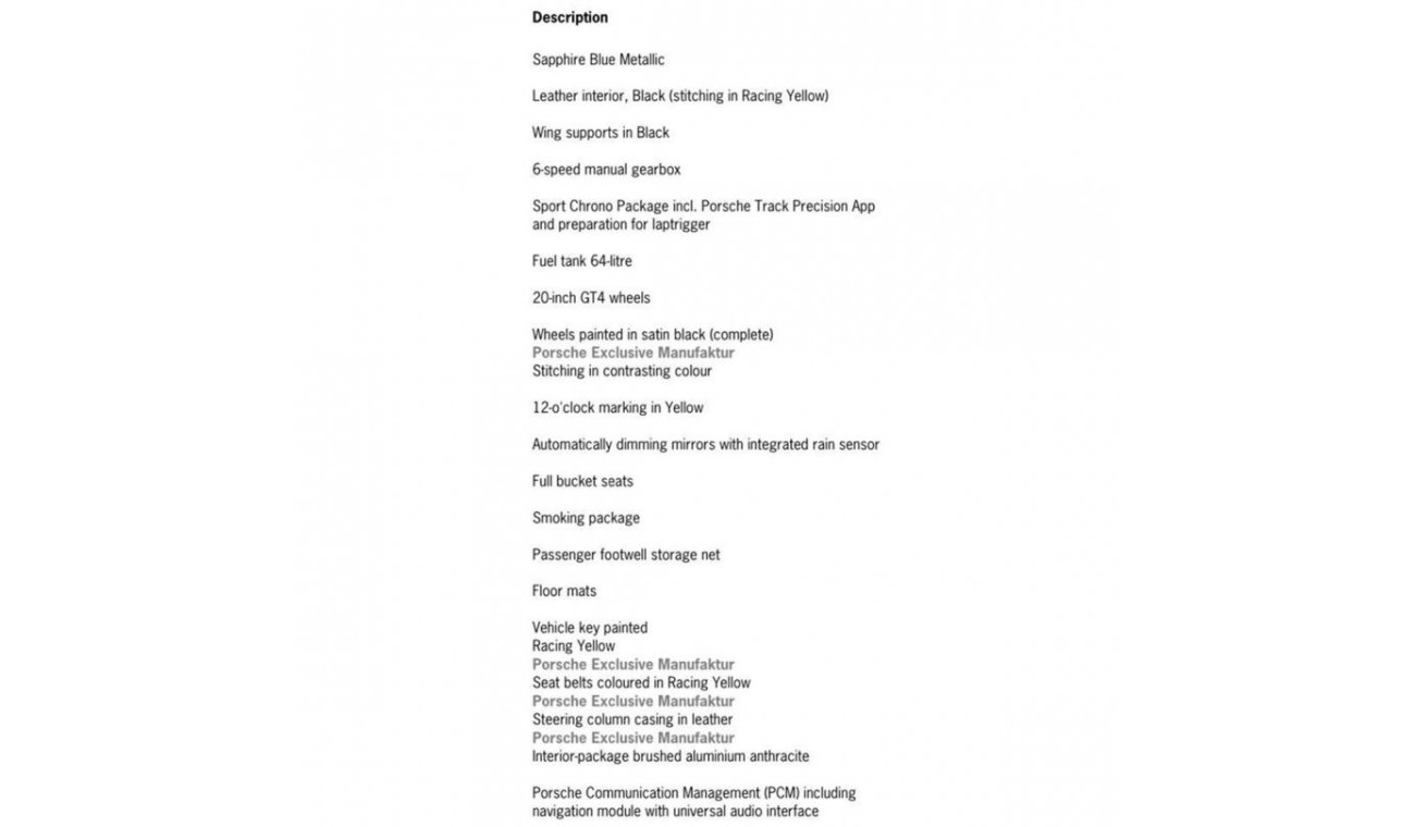 بورش كايمان 718 981