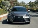 Lexus IS 200 LEXUS IS 200 T MODEL: 2017 PRICE: 43.000 DIRHAMS American specifications Full option, sunroof, finge