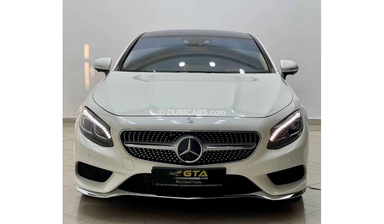 Mercedes-Benz S 500 Coupe 2016 Mercedes S500 4MATIC, Mercedes Service History, Warranty, GCC