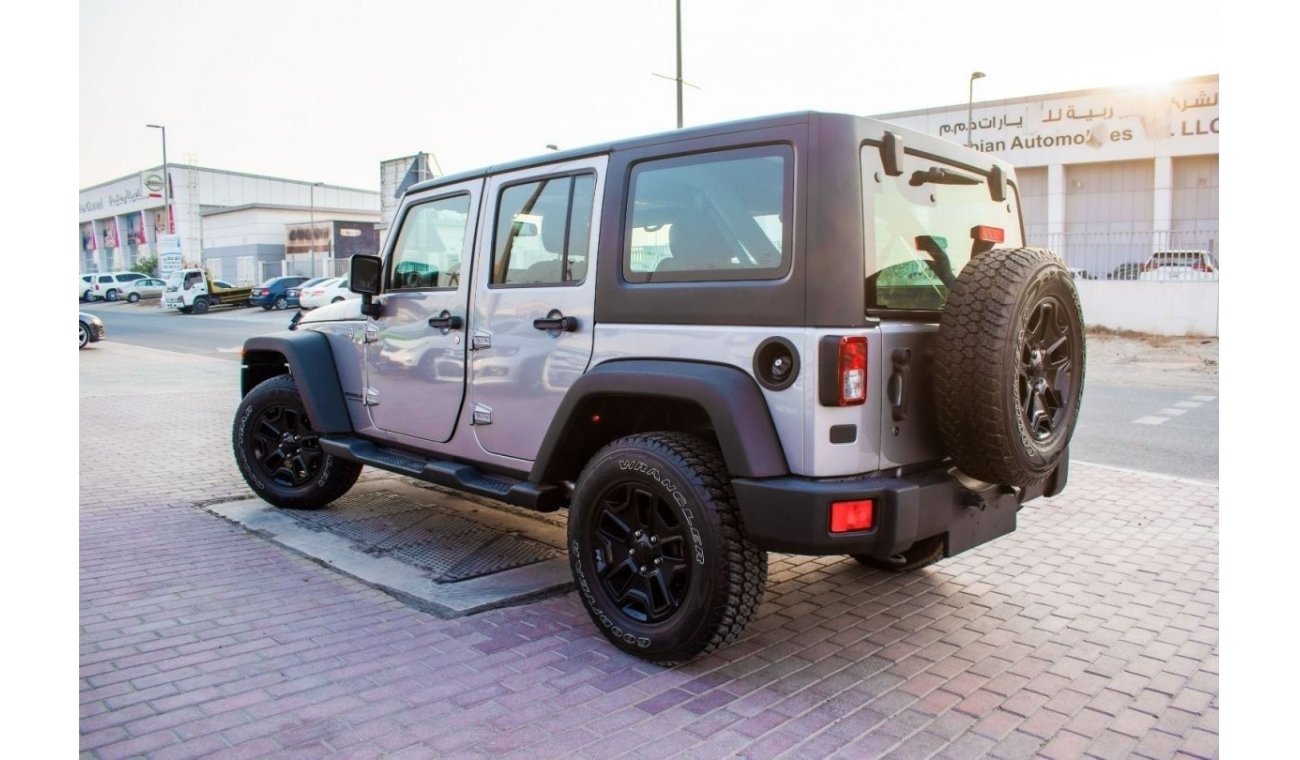 Jeep Wrangler 2017 | JEEP WRANGLER UNLIMITED WILLYS | 3.6L V6 5-DOORS | AUTOMATIC TRANSMISSION | GCC