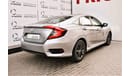 Honda Civic AED 1089 PM 1.6L DX GCC DEALER WARRANTY